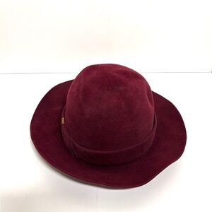 Hermes Rich Burgundy Hat